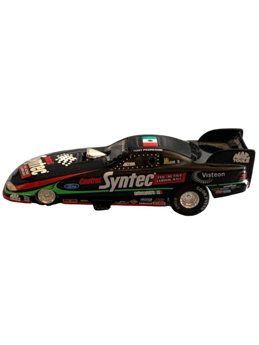 Hot Wheels Racing Die-Cast Funny Car Tony Pedregon Castrol Syntec 1:64 Scale Col